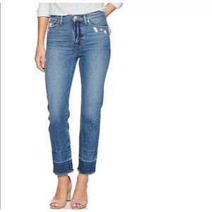 Hudson Zoeey High Rise Ankle Straight Rel Hem Denim Jeans | 28